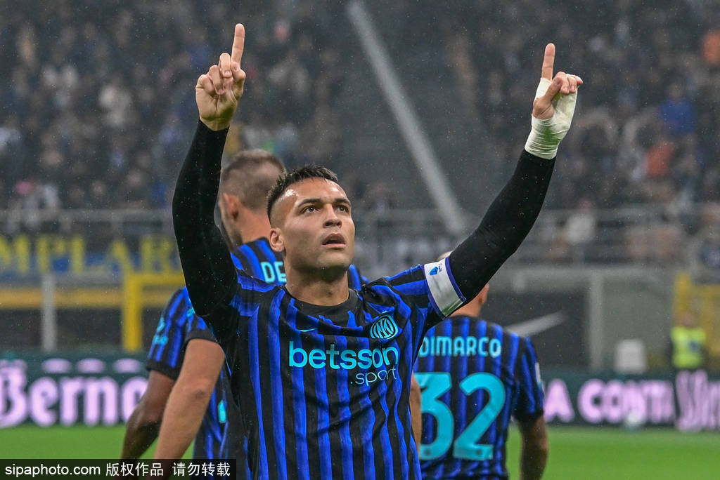 意甲-博尼3传1射劳塔罗建功 国际米兰4-1大胜克雷莫纳