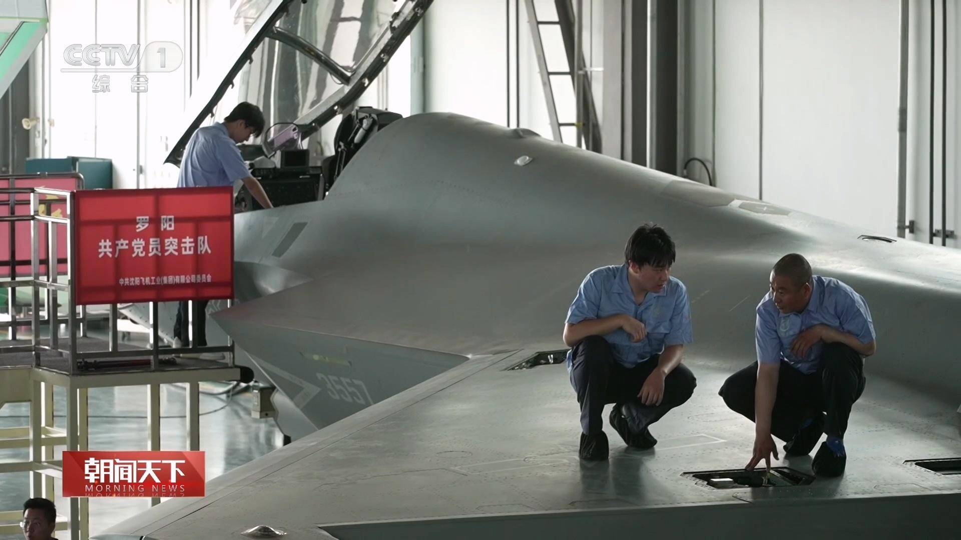 生产一架歼-35要多久？央视公开生产线，数量可能已经第57架了！